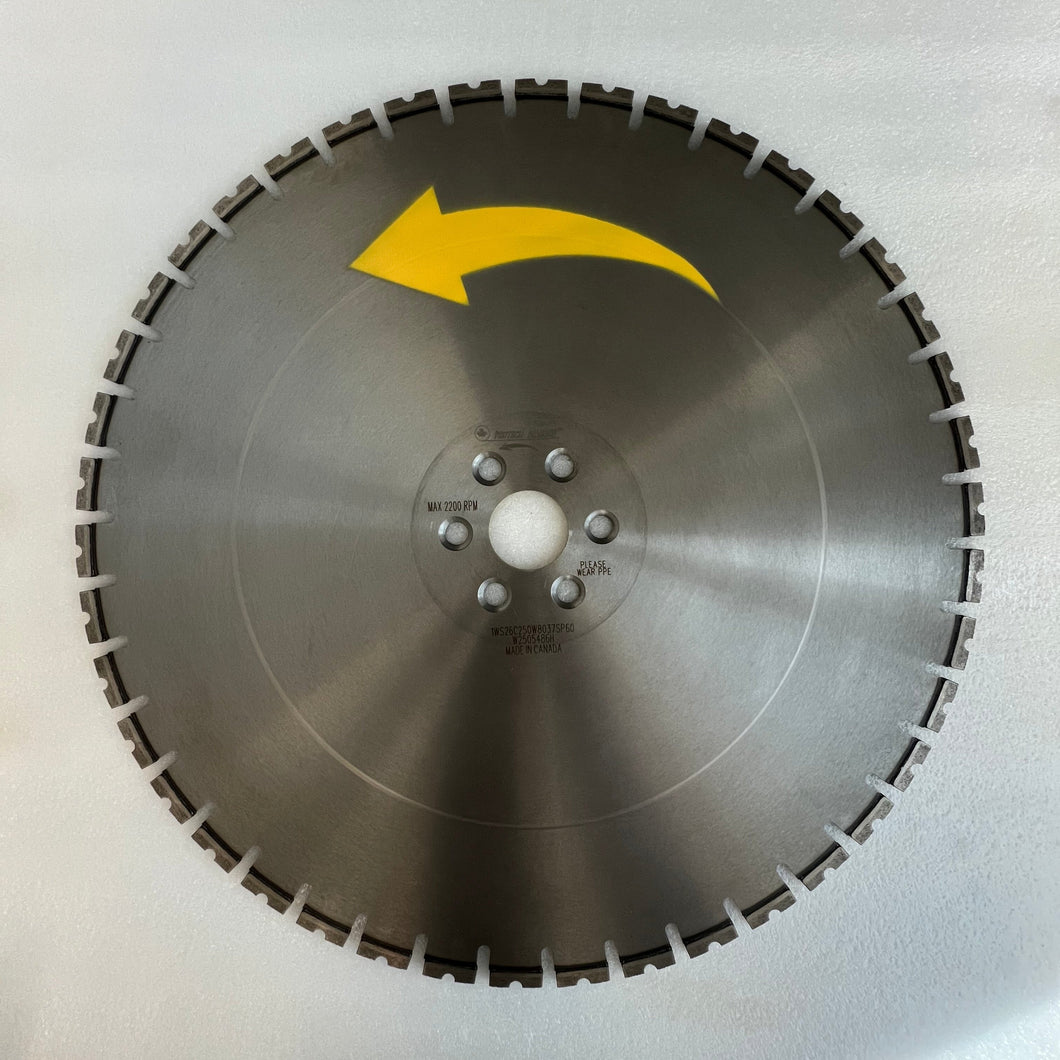 Wall saw Blade